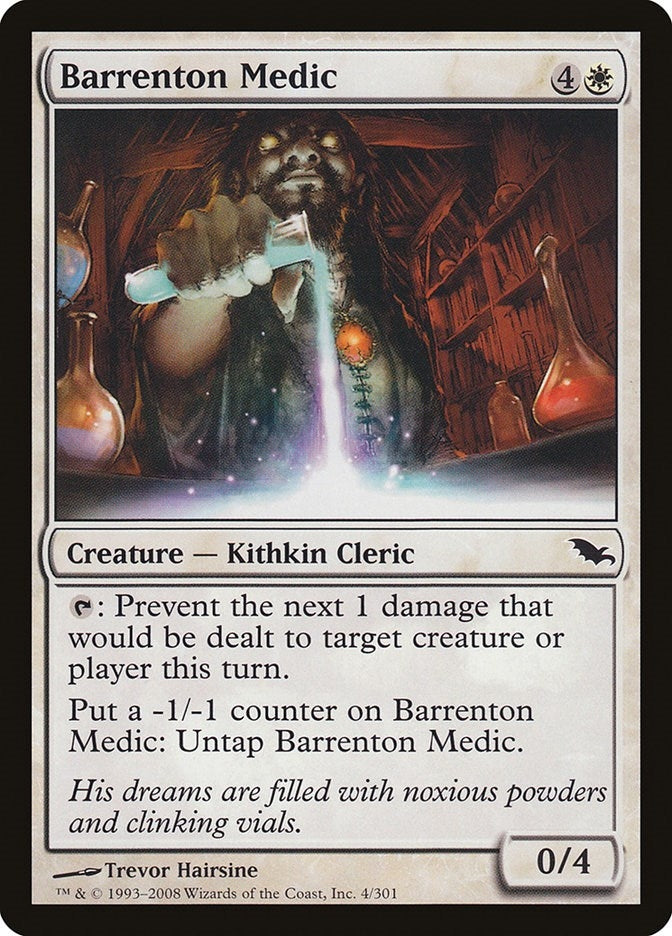 Image for Barrenton Medic (4) (SHM) - Magic: The Gathering