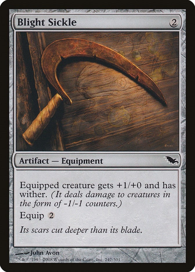 Image for Blight Sickle (247) (SHM) - Magic: The Gathering