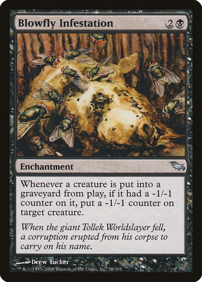 Image for Blowfly Infestation (58) (SHM) - Magic: The Gathering