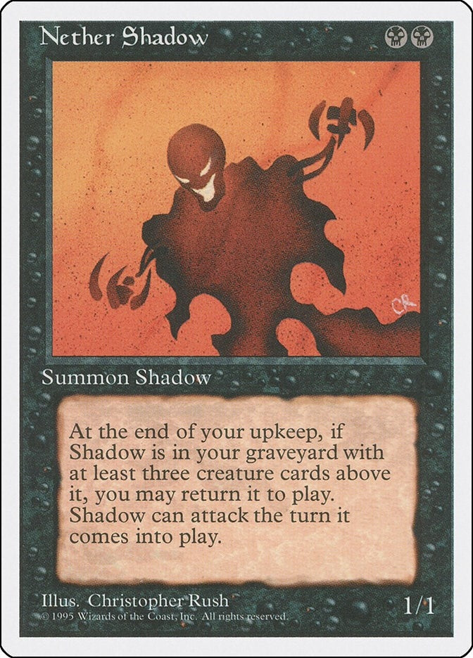 Image for Nether Shadow (4ED) - Magic: The Gathering