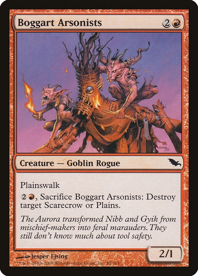 Image for Boggart Arsonists (85) (SHM) - Magic: The Gathering