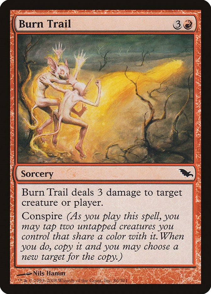Image for Burn Trail (86) (SHM) - Magic: The Gathering