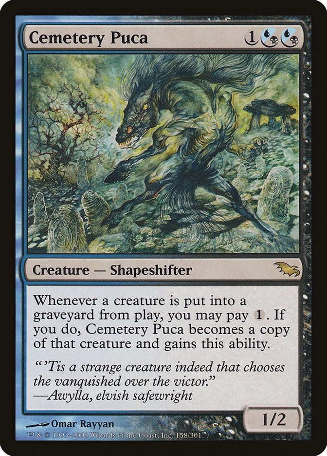 Image for Cemetery Puca (158) (SHM) - Magic: The Gathering