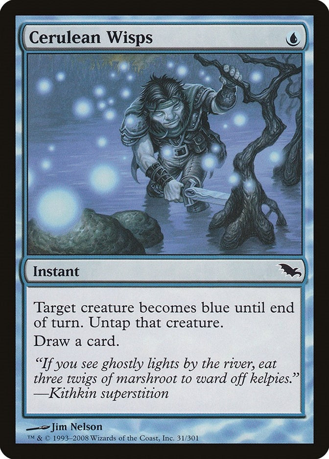 Image for Cerulean Wisps (31) (SHM) - Magic: The Gathering