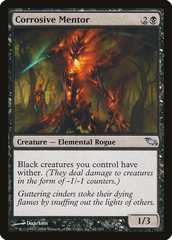Image for Corrosive Mentor (61) (SHM) - Magic: The Gathering