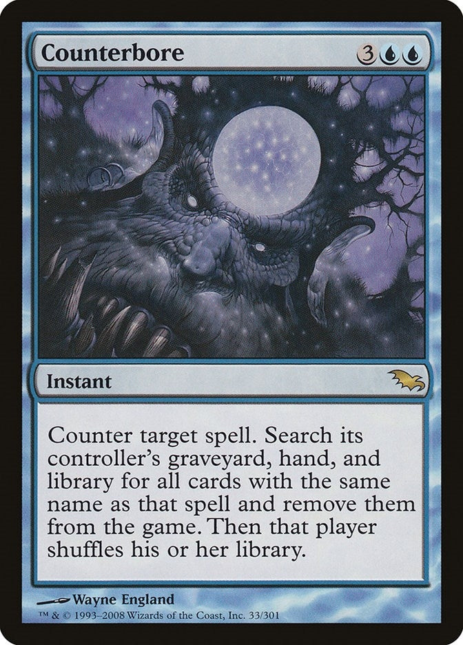 Image for Counterbore (33) (SHM) - Magic: The Gathering