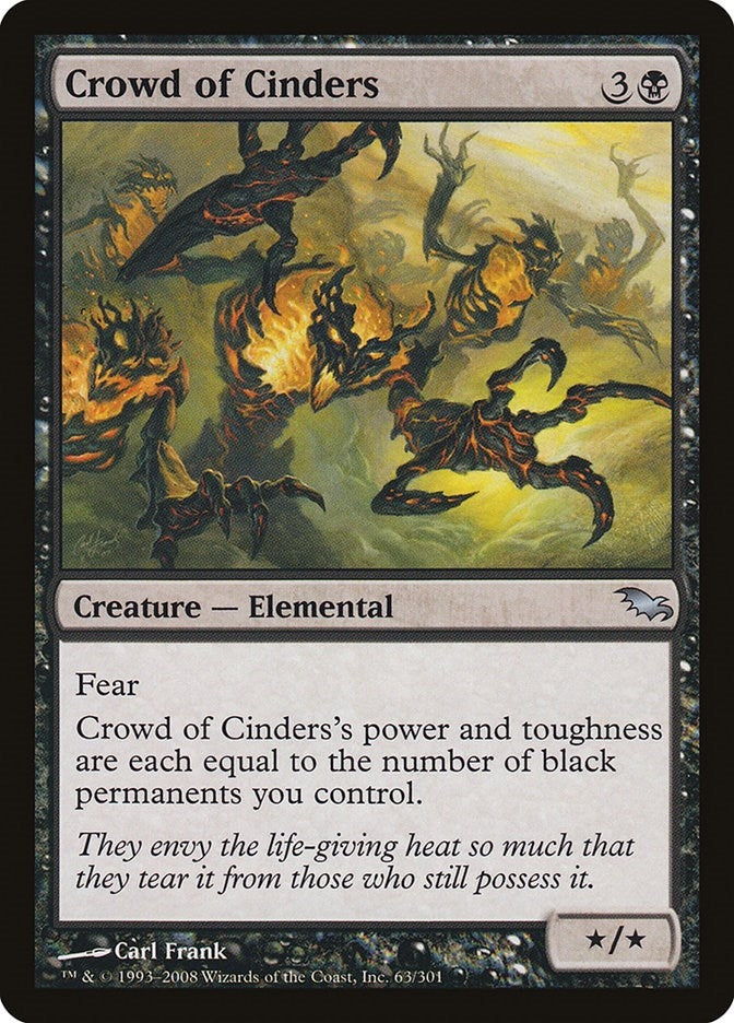 Image for Crowd of Cinders (63) (SHM) - Magic: The Gathering
