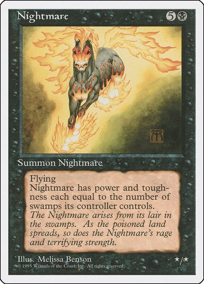 Image for Nightmare (4ED) - Magic: The Gathering