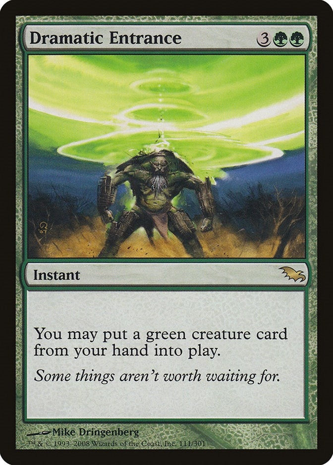 Image for Dramatic Entrance (111) (SHM) - Magic: The Gathering