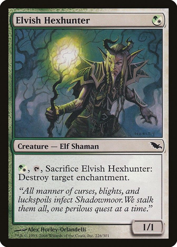 Image for Elvish Hexhunter (226) (SHM) - Magic: The Gathering