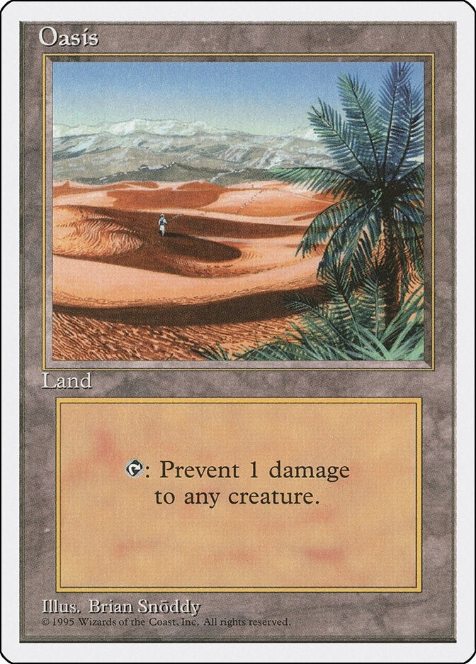 Image for Oasis (4ED) - Magic: The Gathering