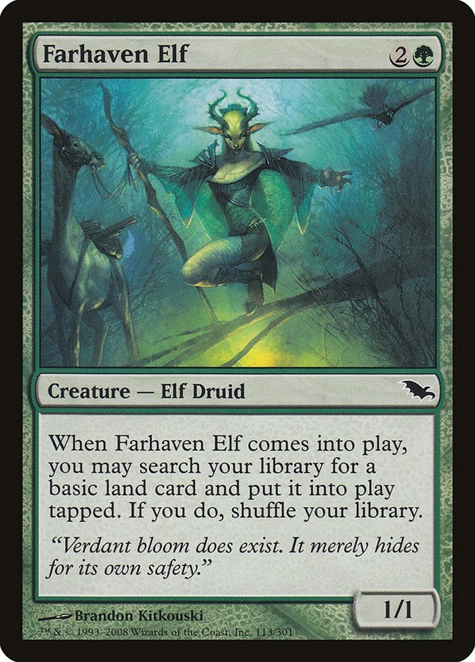 Image for Farhaven Elf (113) (SHM) - Magic: The Gathering
