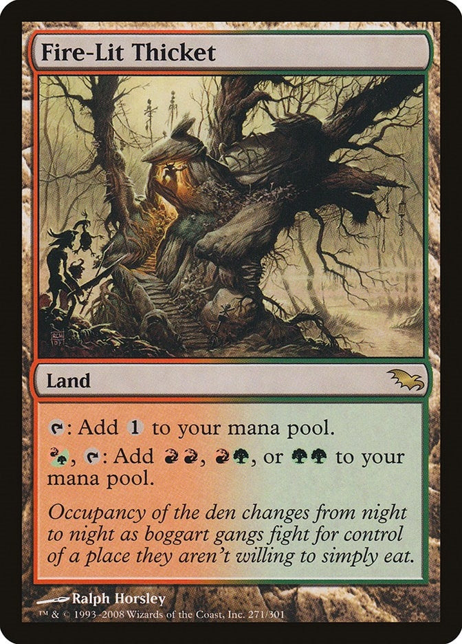 Image for Fire-Lit Thicket (271) (SHM) - Magic: The Gathering
