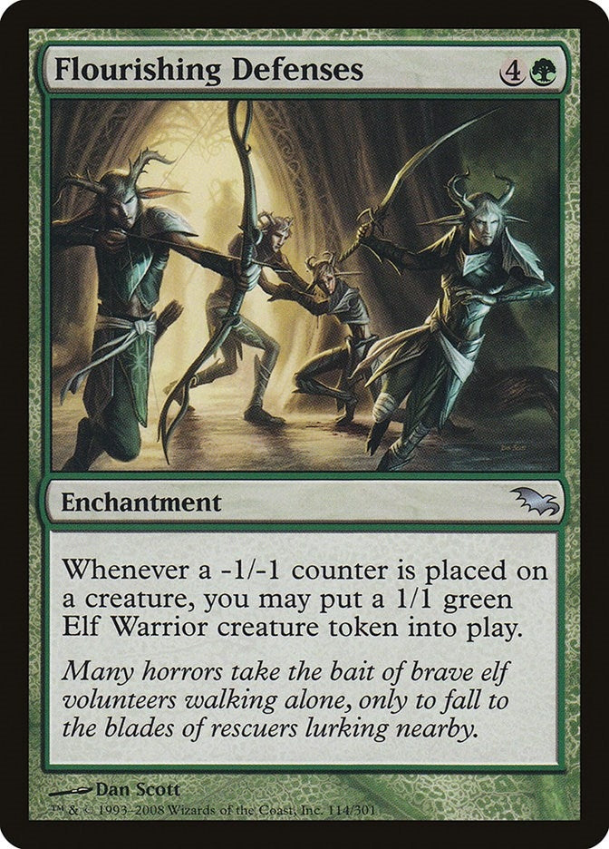 Image for Flourishing Defenses (114) (SHM) - Magic: The Gathering