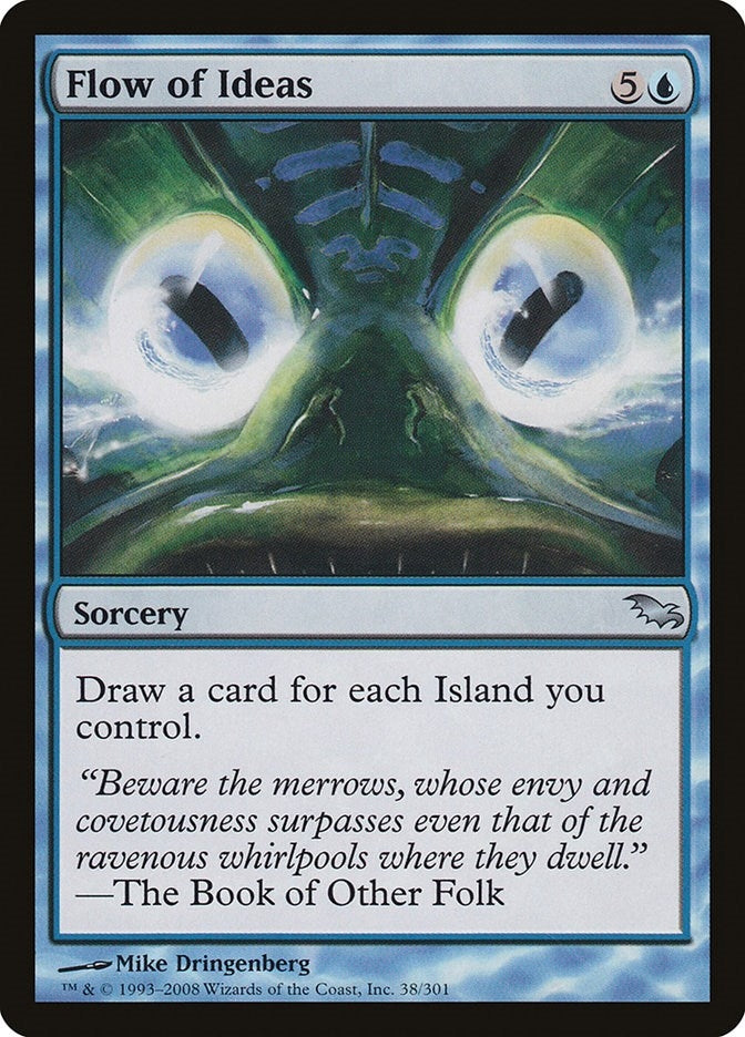 Image for Flow of Ideas (38) (SHM) - Magic: The Gathering