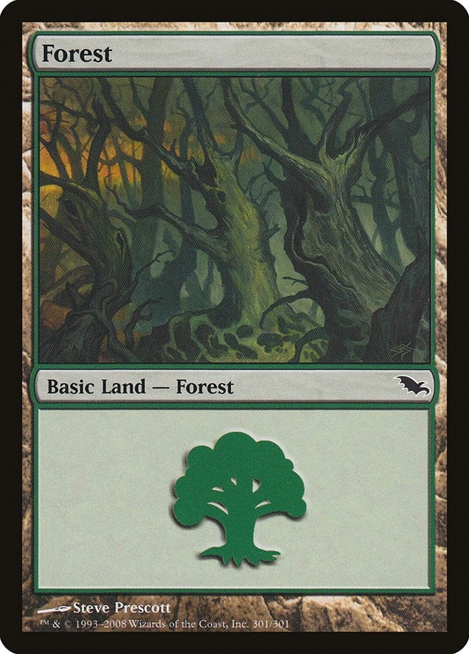Image for Forest (301) (301) (SHM) - Magic: The Gathering