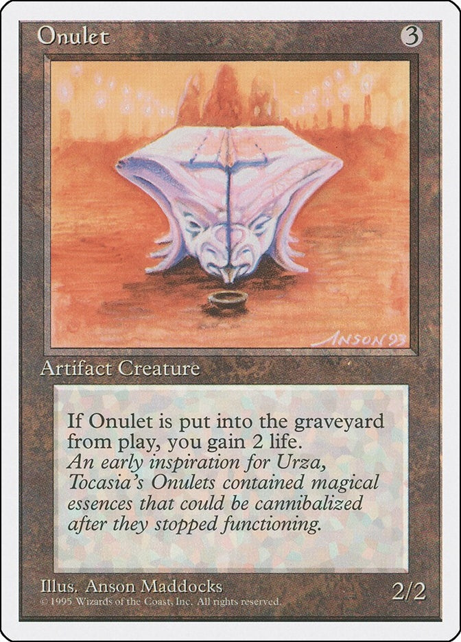 Image for Onulet (4ED) - Magic: The Gathering
