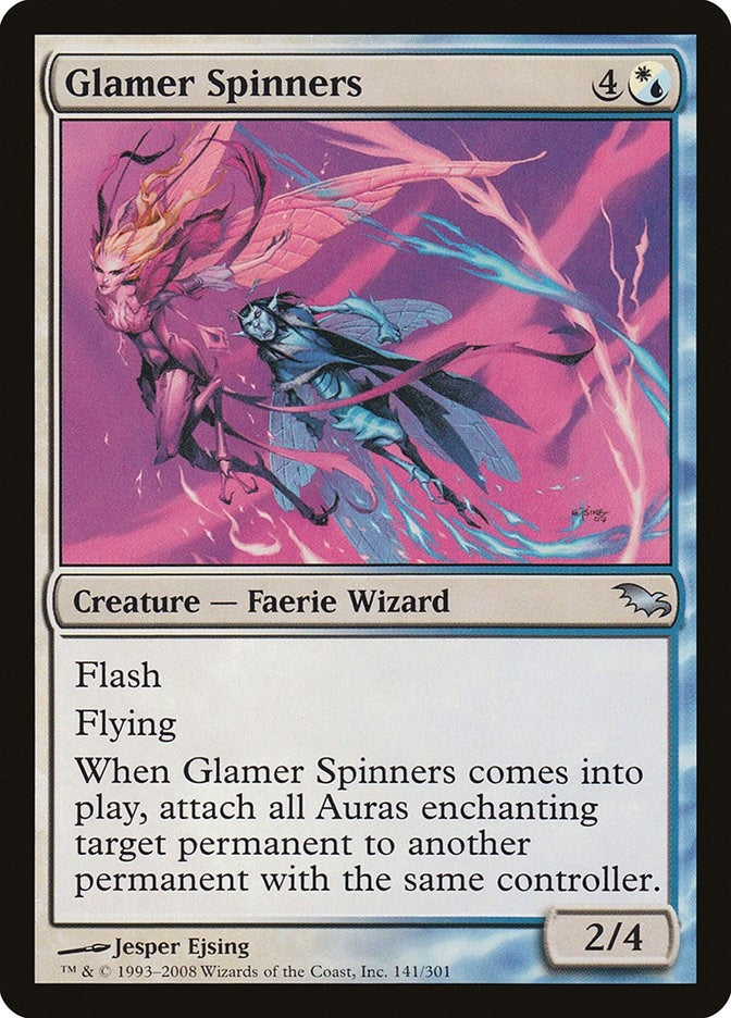 Image for Glamer Spinners (141) (SHM) - Magic: The Gathering