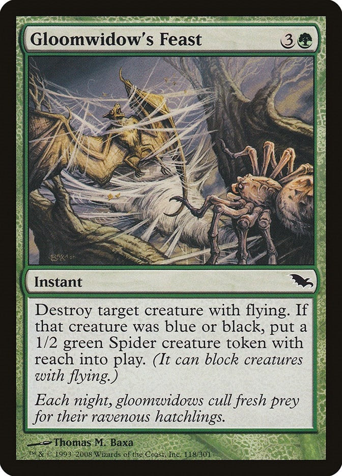 Image for Gloomwidow's Feast (118) (SHM) - Magic: The Gathering