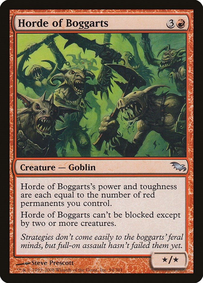 Image for Horde of Boggarts (94) (SHM) - Magic: The Gathering
