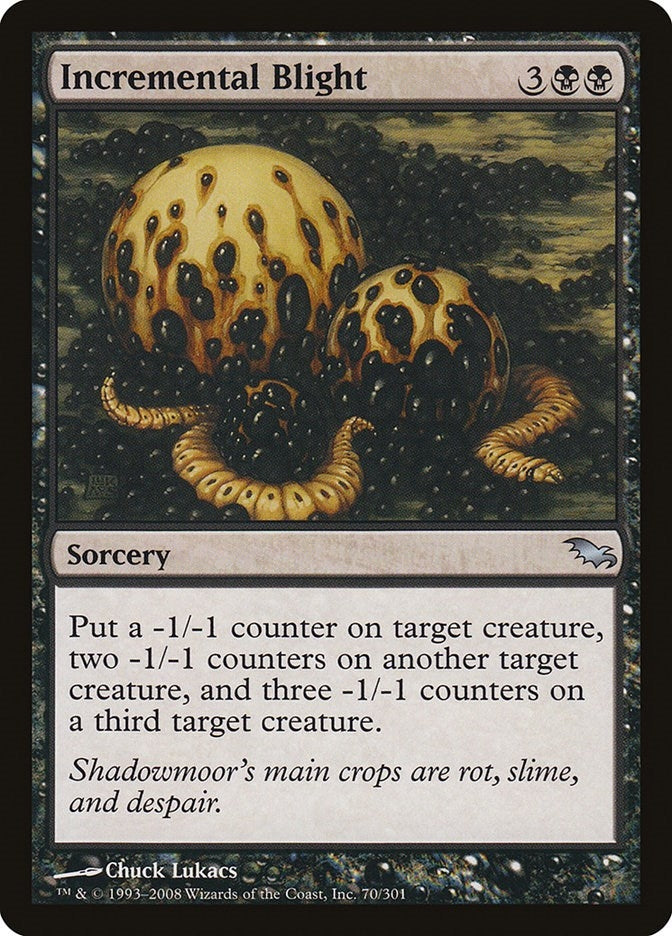Image for Incremental Blight (70) (SHM) - Magic: The Gathering