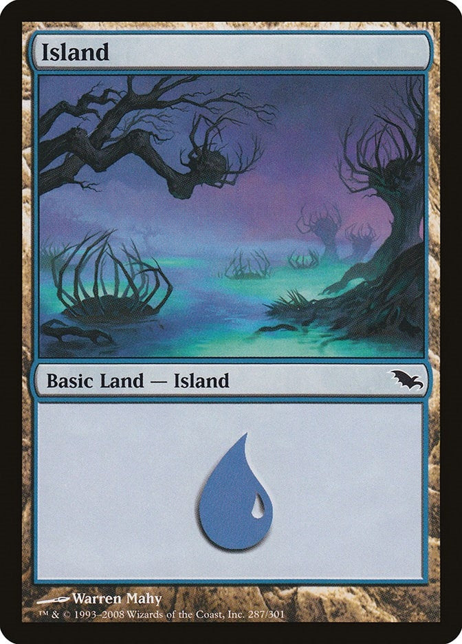 Image for Island (287) (287) (SHM) - Magic: The Gathering