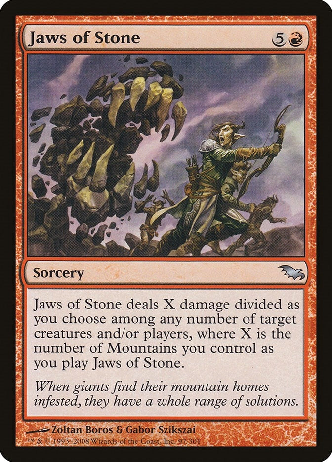Image for Jaws of Stone (97) (SHM) - Magic: The Gathering