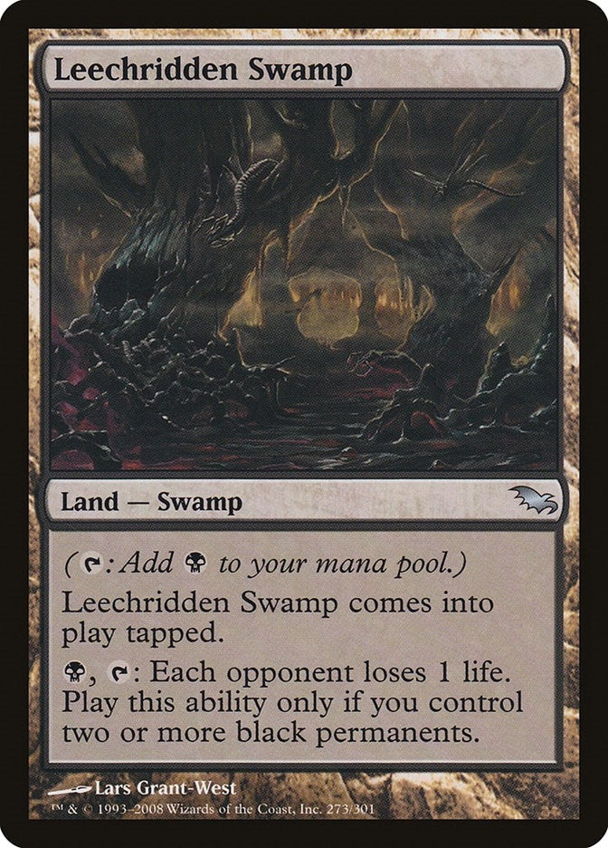Image for Leechridden Swamp (273) (SHM) - Magic: The Gathering