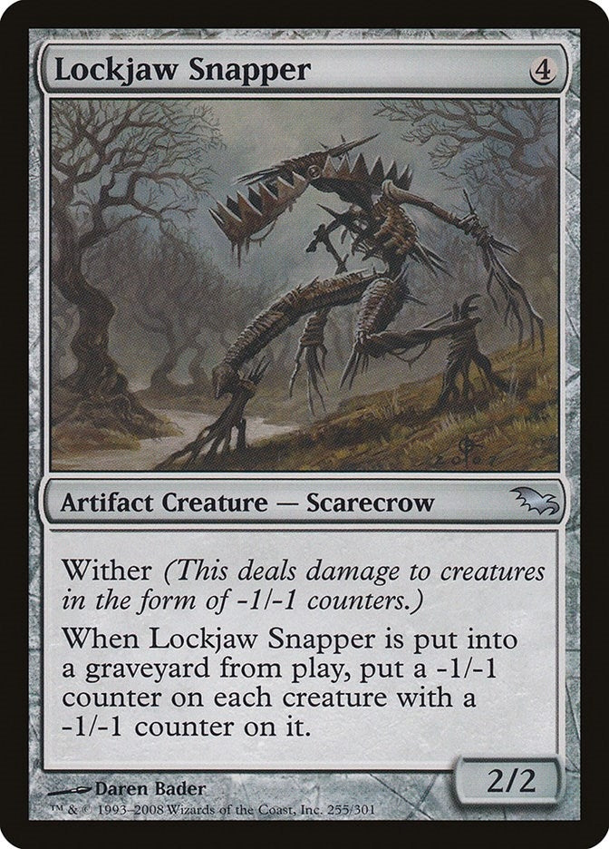 Image for Lockjaw Snapper (255) (SHM) - Magic: The Gathering