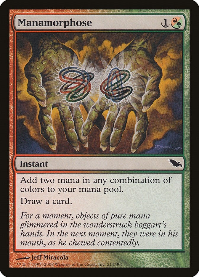 Image for Manamorphose (211) (SHM) - Magic: The Gathering