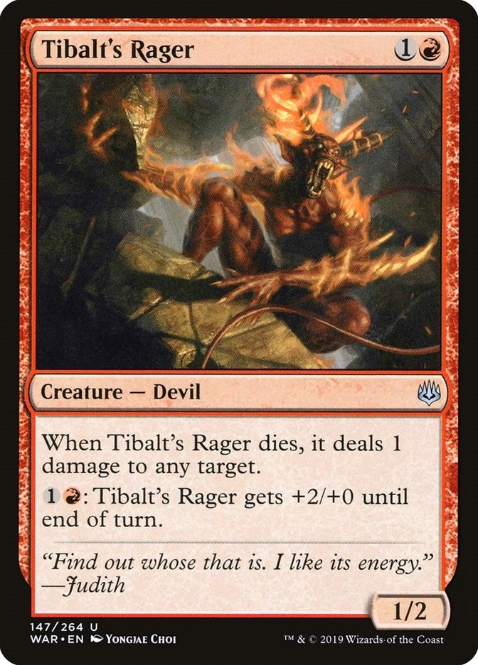 Tibalt's Rager (147) (WAR)