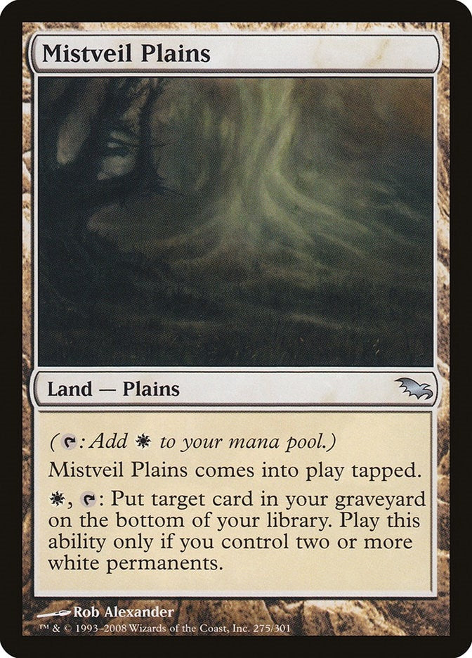 Image for Mistveil Plains (275) (SHM) - Magic: The Gathering