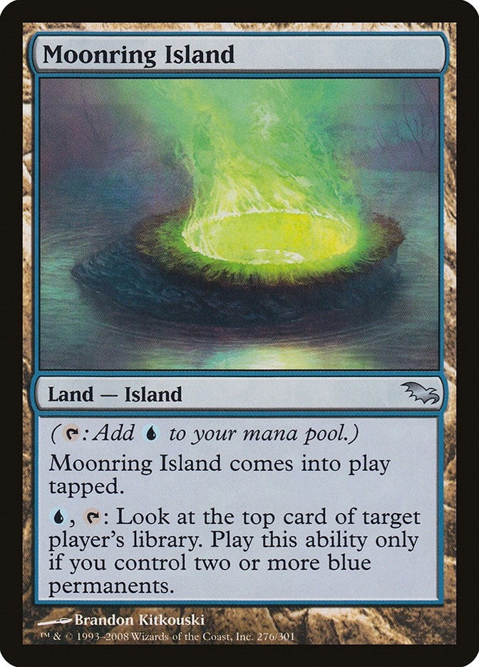 Image for Moonring Island (276) (SHM) - Magic: The Gathering