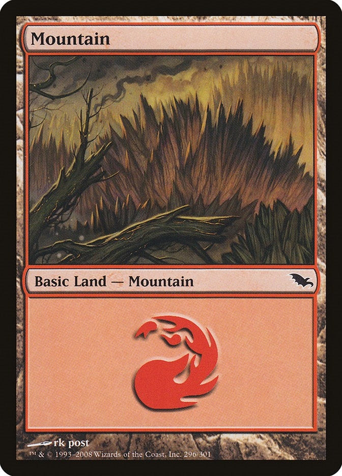 Image for Mountain (296) (296) (SHM) - Magic: The Gathering