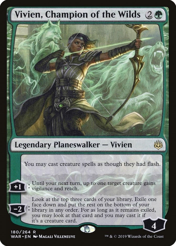 Vivien, Champion of the Wilds (180) (WAR)