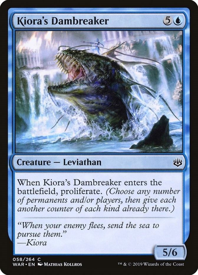 Kiora's Dambreaker (58) (WAR)