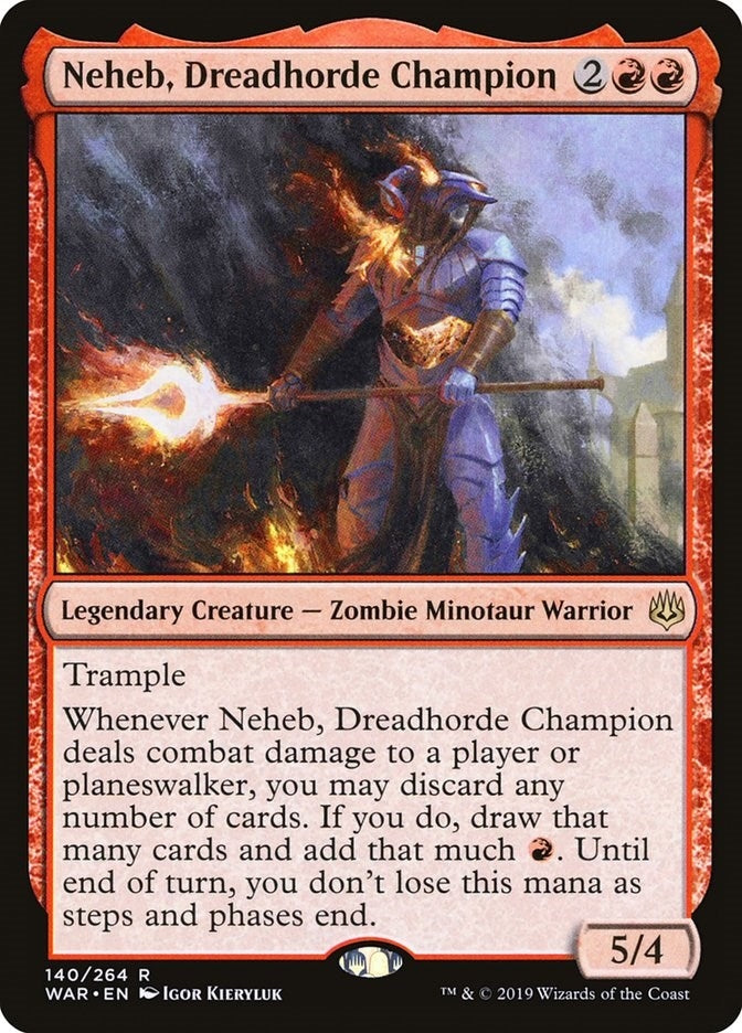 Neheb, Dreadhorde Champion (140) (WAR)