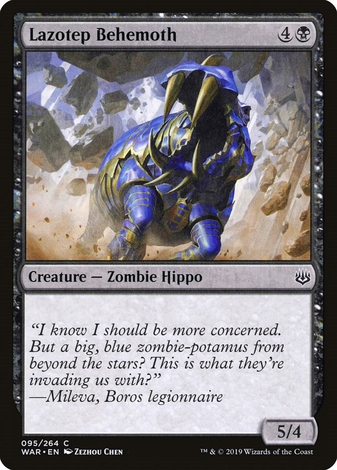 Lazotep Behemoth (95) (WAR)