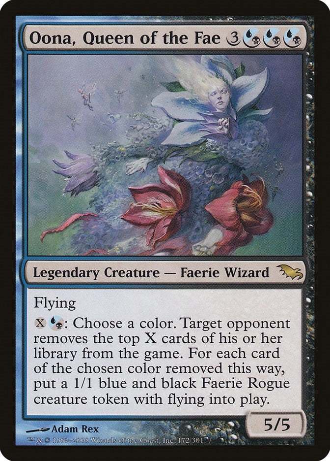 Image for Oona, Queen of the Fae (172) (SHM) - Magic: The Gathering