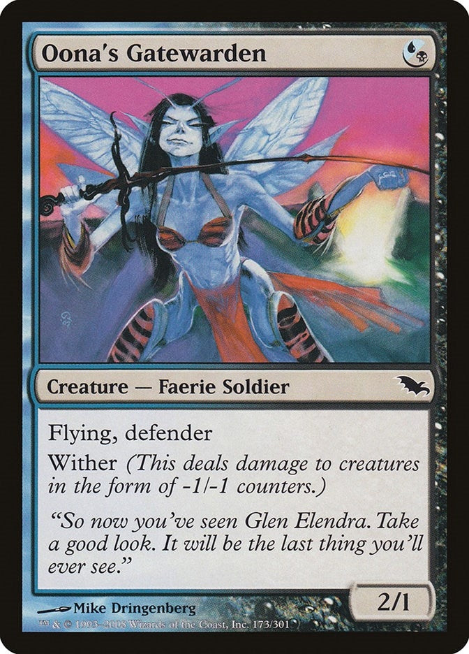 Image for Oona's Gatewarden (173) (SHM) - Magic: The Gathering
