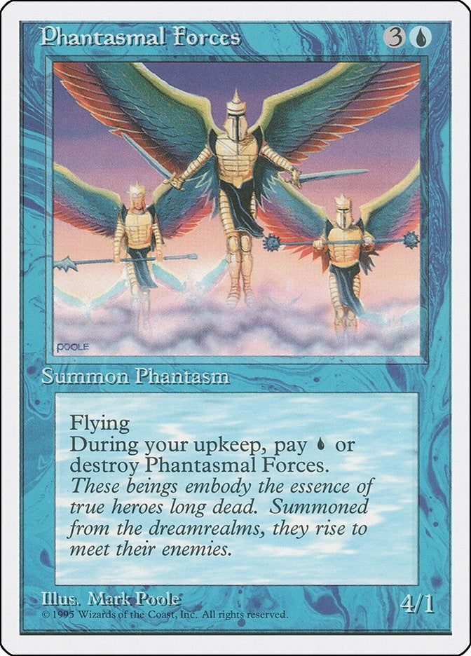 Image for Phantasmal Forces (4ED) - Magic: The Gathering