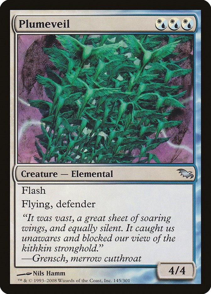 Image for Plumeveil (145) (SHM) - Magic: The Gathering
