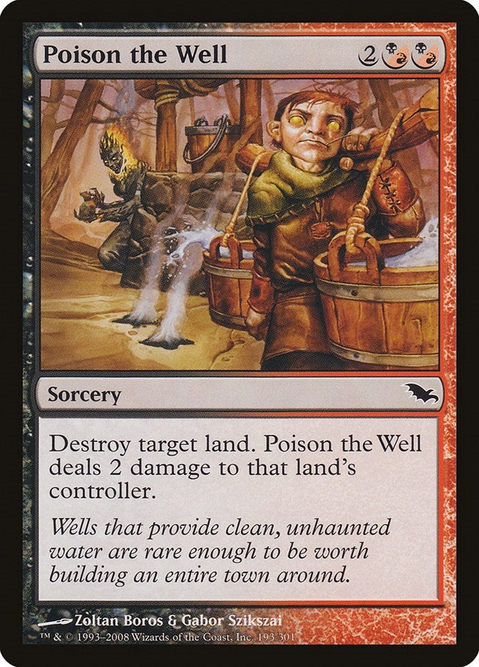 Image for Poison the Well (193) (SHM) - Magic: The Gathering