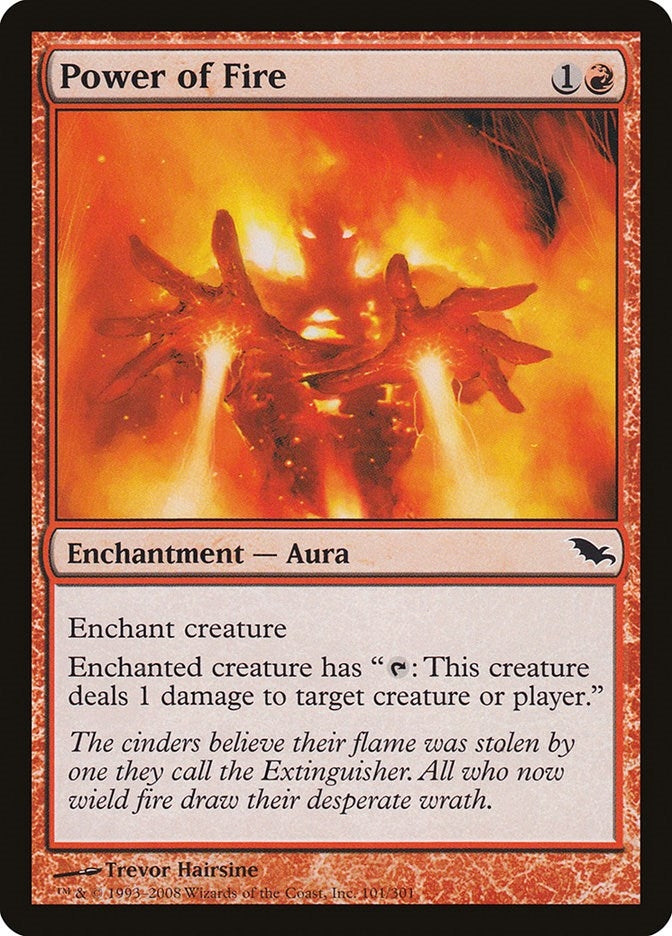 Image for Power of Fire (101) (SHM) - Magic: The Gathering