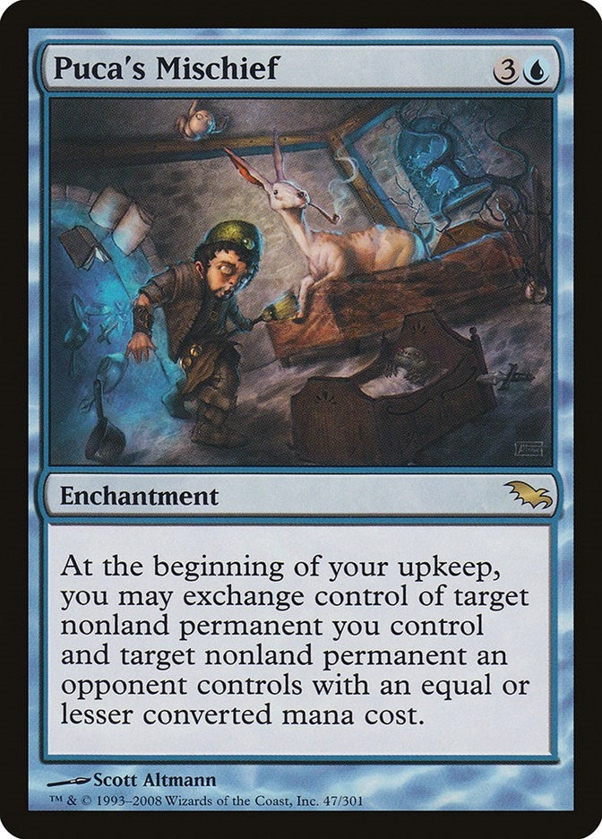 Image for Puca's Mischief (47) (SHM) - Magic: The Gathering