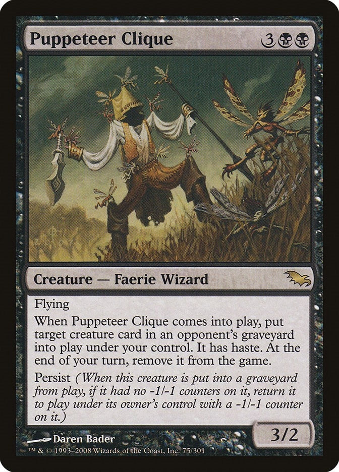 Image for Puppeteer Clique (75) (SHM) - Magic: The Gathering