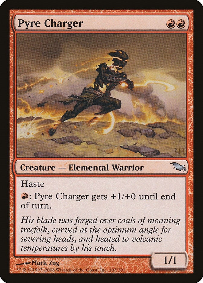 Image for Pyre Charger (103) (SHM) - Magic: The Gathering
