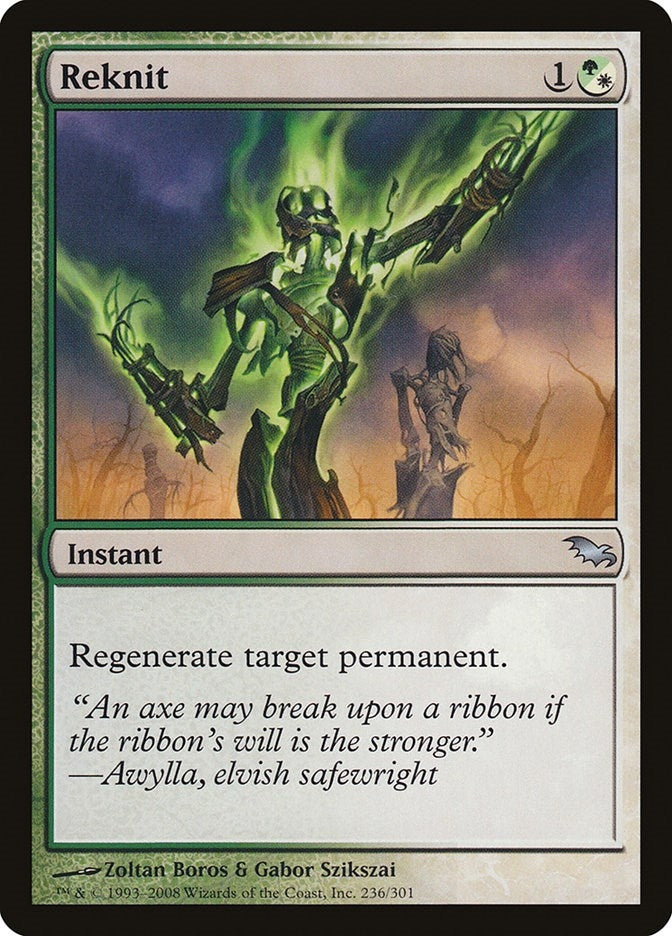 Image for Reknit (236) (SHM) - Magic: The Gathering