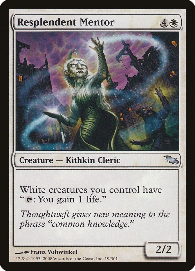 Image for Resplendent Mentor (19) (SHM) - Magic: The Gathering