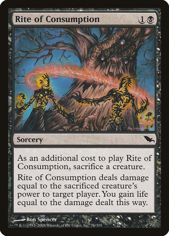 Image for Rite of Consumption (76) (SHM) - Magic: The Gathering